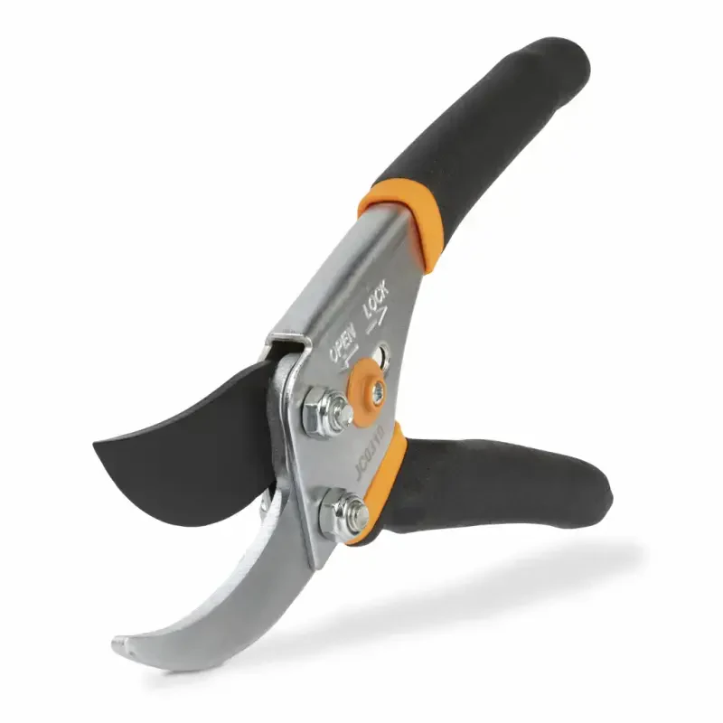 (2 pack) Fiskars Traditional Bypass Pruner, Steel Blade and Non-Slip Handle ,5/8