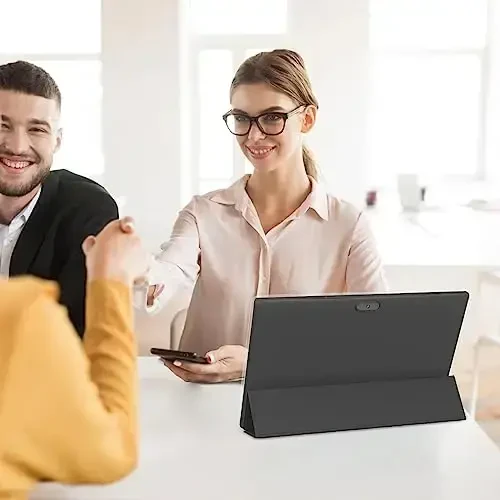 2 in 1 Tablet 10 inch Android Tablet Set, Tablets with Keyboard Case Mouse Stylus 6GB+64GB Supports 1TB Expansion 6000mAh battery 5G-WiFi WIFI6 10.1