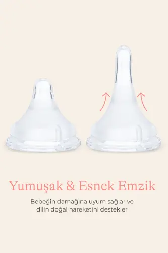 2 X 240 ml Biberon ve NaturalWave® Biberon Emziği (3 Ay+) - 4