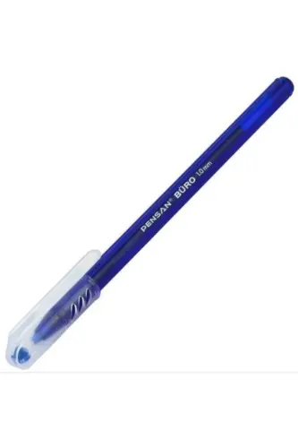 - 20 Adet - Office Ballpoint Pen 1.0 Mm Blue - 20 Adet - PENSAN (1)