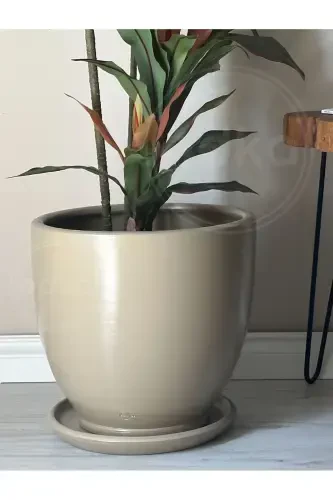 20 litr Klassik Guldon Tagligi 30cmx30cm Bej-Bej - 3