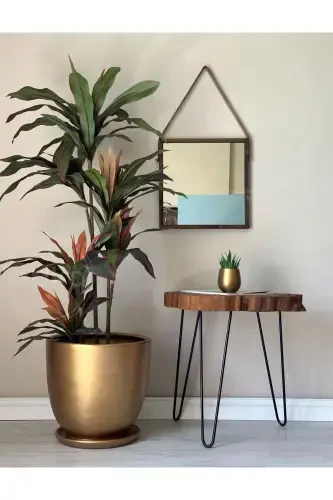 20 litr Klassik guldon, taglik bilan, 30smx30sm, tilla rang-tilla rang - 1