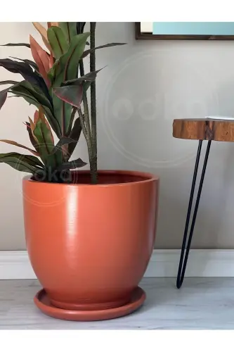 20 litr Klassik guldon taglikli 30cmx30cm G'isht rang - Tabiiy - 2