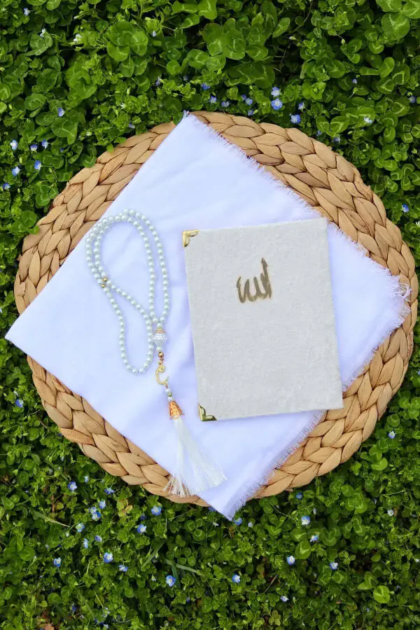 20 штук Ясин с шарфами Mevlid Подарочный набор Y201 белый - 4