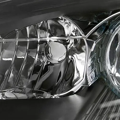 A&P For 2008 2009 2010 2011 2012 Chevy Malibu Headlight Chrome Housing Amber Signal Lamps Driver and Passenger Side - 10