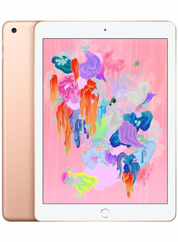 2018 Apple iPad (9.7-inch, Wi-Fi, 32GB) - Gold (Renewed) - 1