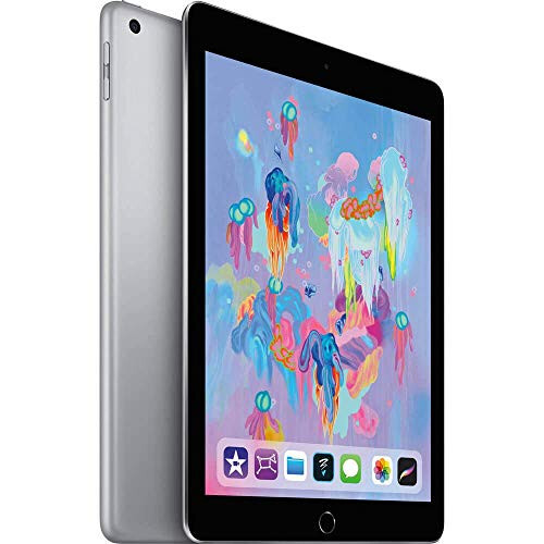 2018 Apple iPad (Wi-Fi, 128GB) Uzay Grisi (Yenilenmiş) - 1