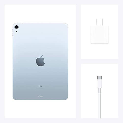 2020 Apple iPad Air (10.9-inch, Wi-Fi, 64GB) - Sky Blue (Renewed) - 7