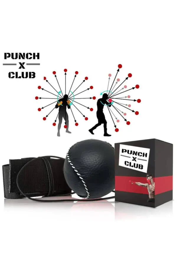 2020 Club Kick Box Boxing Head Reflex Speed Ball Leather Cover - 2