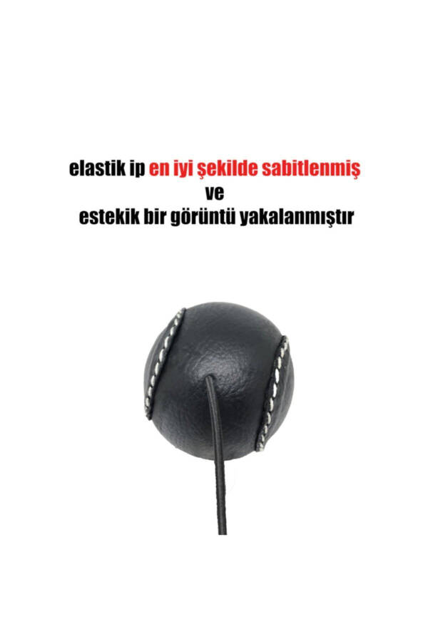 2020 Club Kick Box Boxing Head Reflex Speed Ball Leather Cover - 3