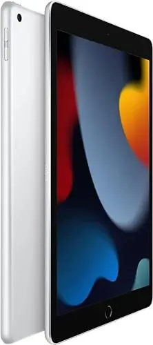 Apple 2021 iPad 10.2-inch, Wi-Fi, 64GB, Silver (Renewed) - 1