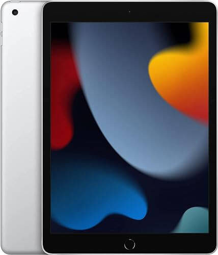 2021 Apple iPad (10.2-inch, Wi-Fi, 64GB) - Silver (Renewed) - 1