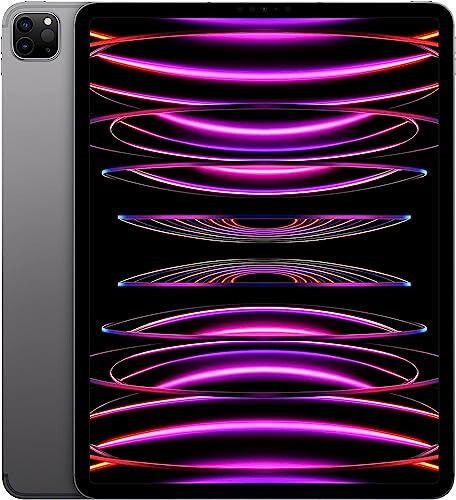 2022 Apple iPad Pro (12.9 inç, Wi-Fi + Hücresel, 256 GB) - Uzay Grisi (Yenilenmiş) - 1