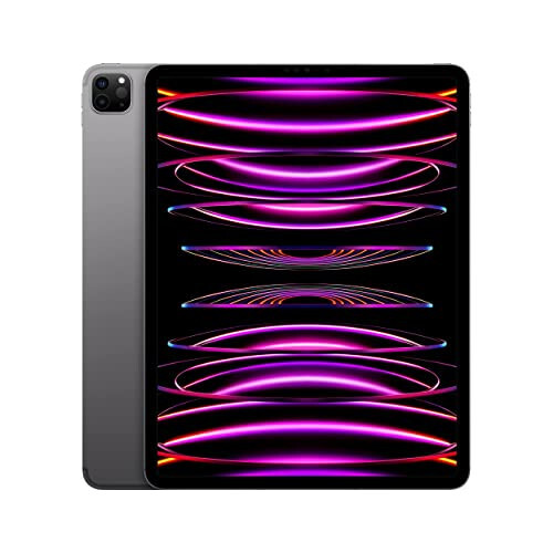 2022 Apple iPad Pro (12.9 inç, Wi-Fi + Hücresel, 256 GB) - Uzay Grisi (Yenilenmiş) - 6