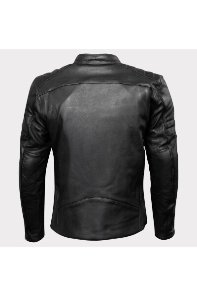 2022 Collection 1021 Men's Genuine Leather Jacket - 3