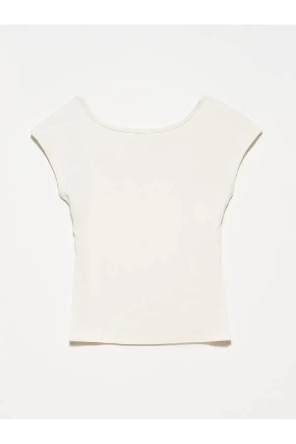 20230 Backless Top - Ecru - 10