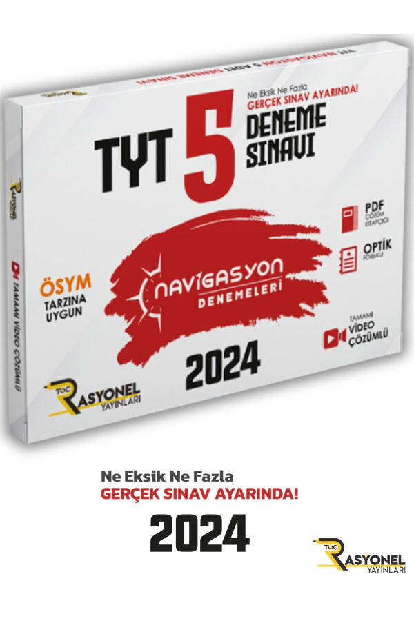 2024 TYT All Subjects Navigation 5-Pack General Trial Set (ÖSYM SETTINGS) - 23