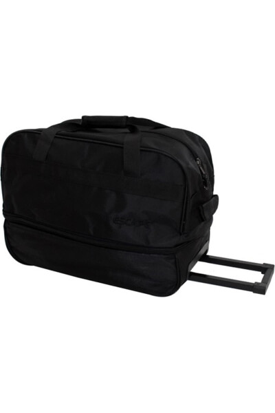 203 Black Large Expandable Wheeled Travel Bag - 4