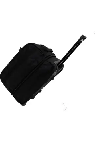 203 Black Large Expandable Wheeled Travel Bag 