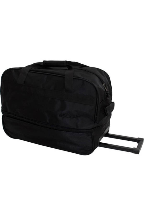 203 Black Large Expandable Wheeled Travel Bag - 10