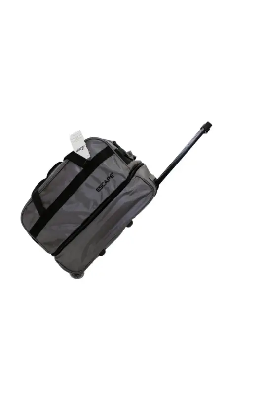 203 Grey Large Expandable Wheeled Travel Bag-GREY - 1