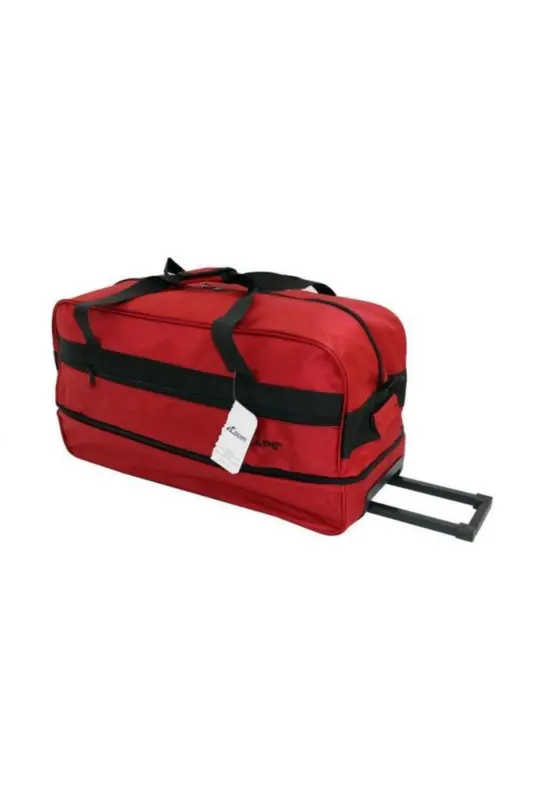 203 Red Large Expandable Wheeled Travel Bag - Red - ESCAPE