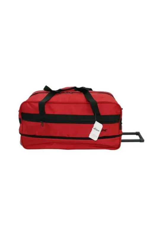 203 Red Large Expandable Wheeled Travel Bag - Red - 2