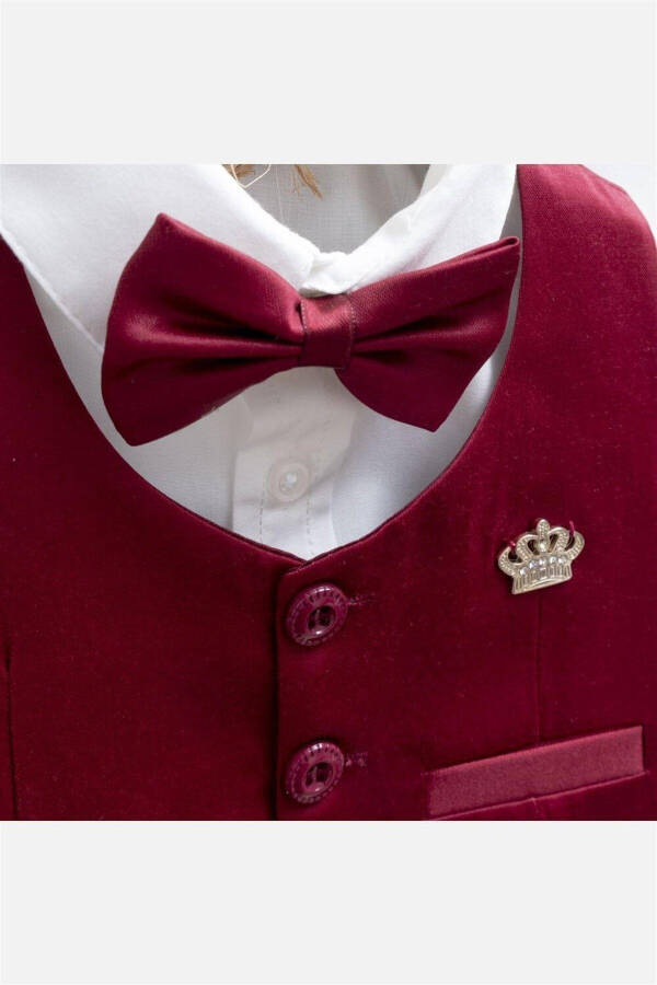 2032 Baby Boy Classic Collar Vest Set - 3