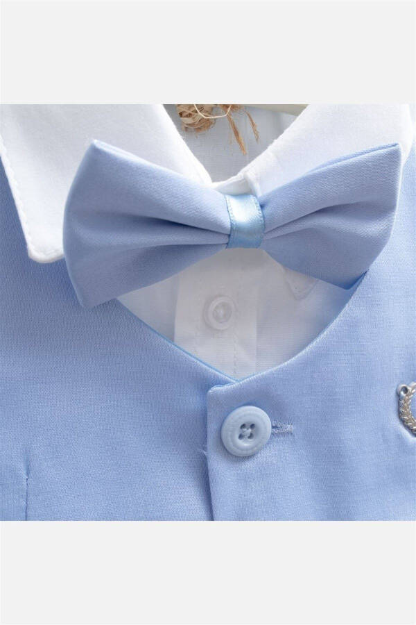 2033 Baby Boy Classic Collar Vest Outfit - 3
