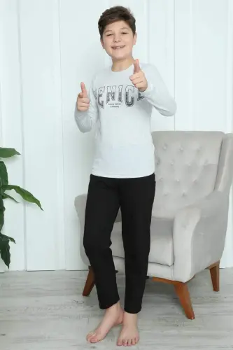 20417-sonli paxta bolalar pijama to‘plami - 18