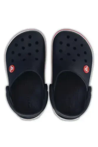 207005-485 Navy Red Crocband Klompi - 3