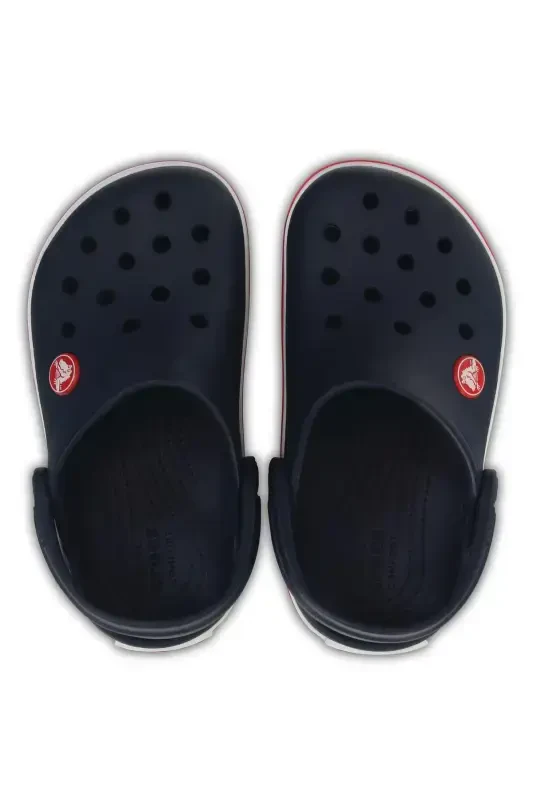 207005-485 Navy Red Crocband Klompi - 3