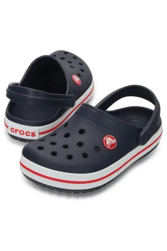 CROCBAND CLOG K ÇOCUK SANDALET - NAVY/RED - 3