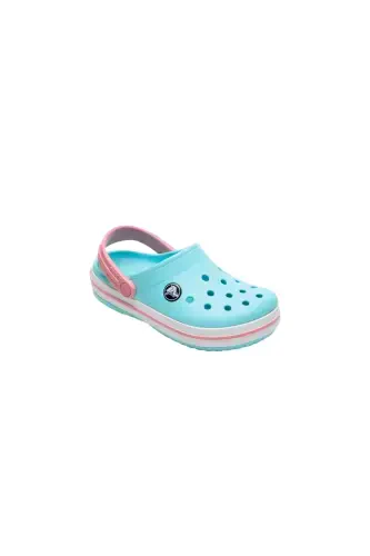 Crocband Clog K Kız Çocuk Terlik Kız Çocuk TERLİK 207006-Ice Blue/White - CROCS (1)