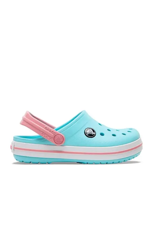 CROCBAND CLOG K ÇOCUK SANDALET-Ice Blue/White - CROCS