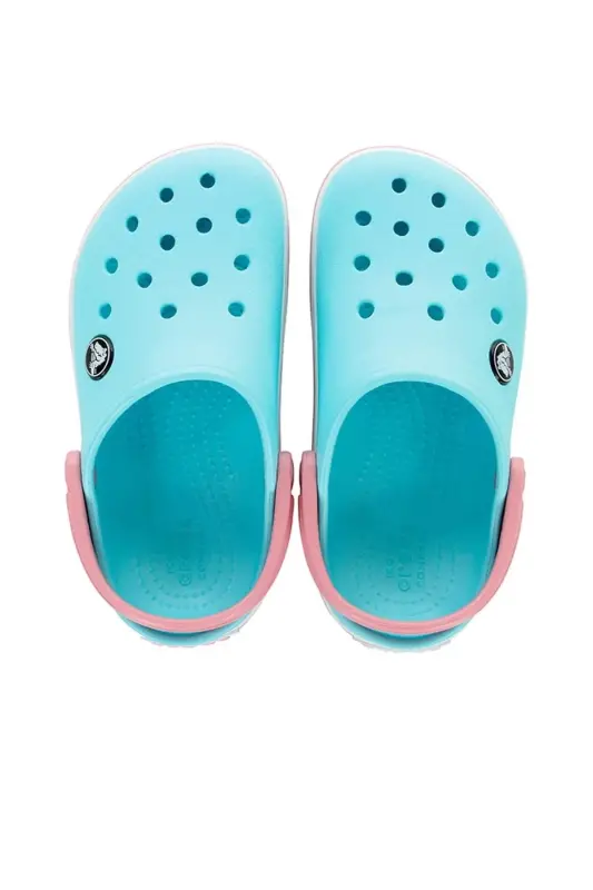 CROCBAND CLOG K ÇOCUK SANDALET - Ice Blue/White - 4