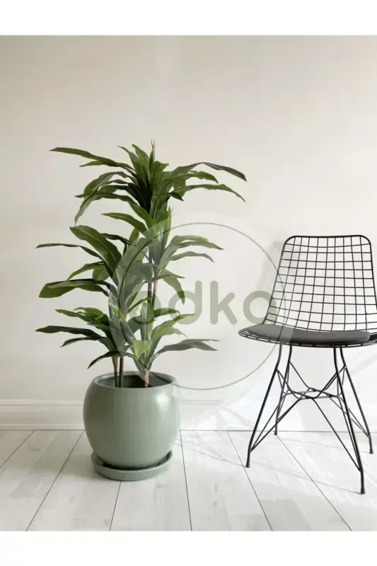 20Liter Sphere Pot with Plate 27cmx27cm Mint-Mint Green - 1