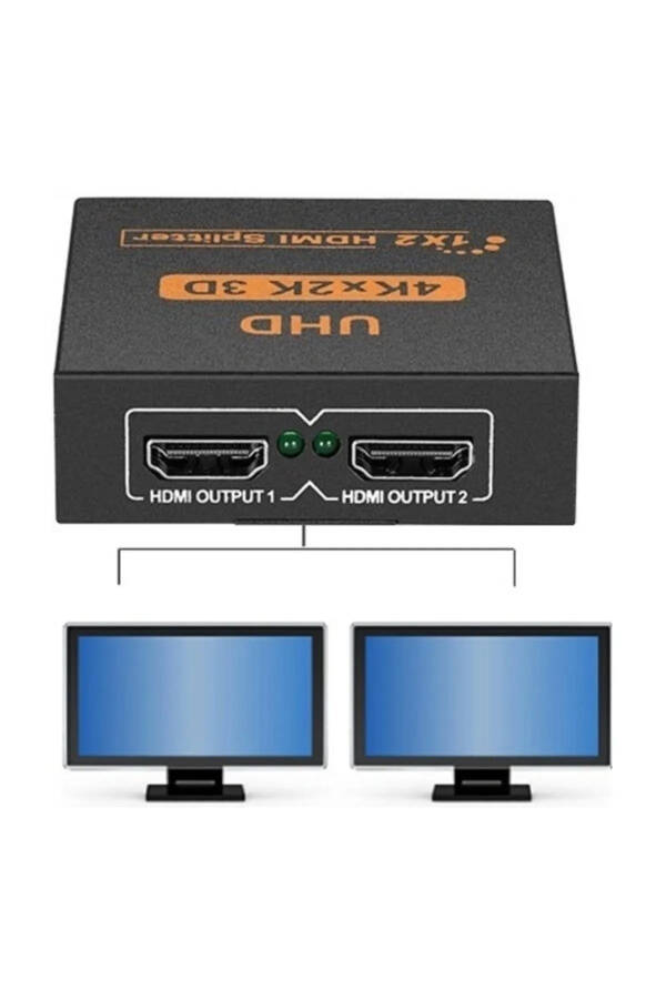 2123 4K 2 Port HDMI Splitter Switch Multiplexer Multiplier Screen Adapter - 16