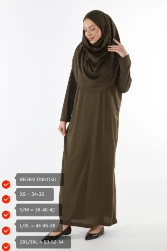 2133 - Bir qismli sirgʻali boshoq platye namoz hijobi - 3
