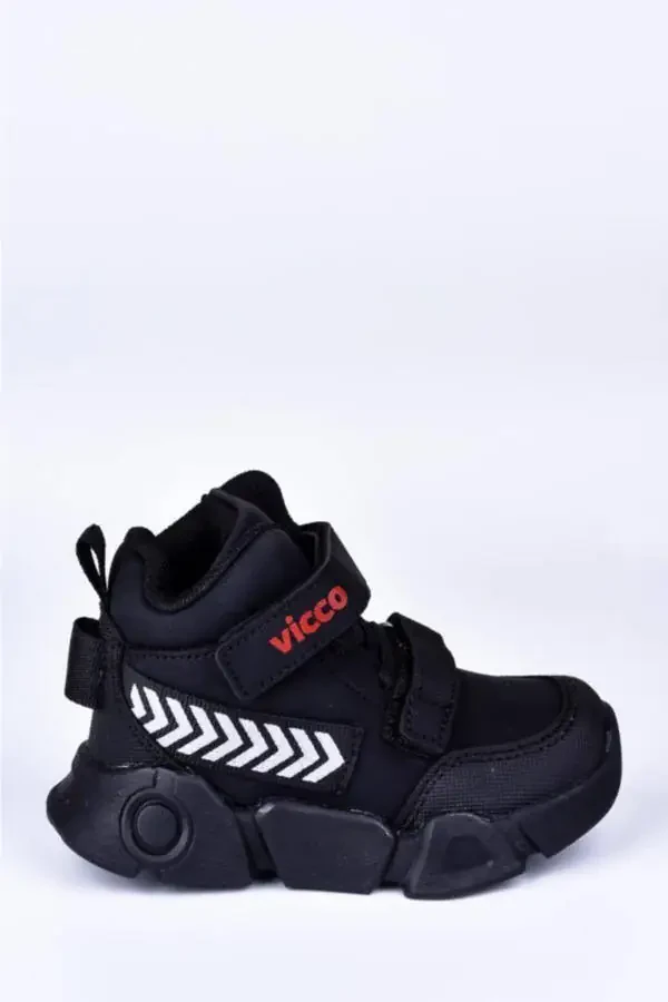 21k.204 Black Lightweight Children's Boots - 1