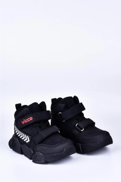 21k.204 Black Lightweight Children's Boots - 3