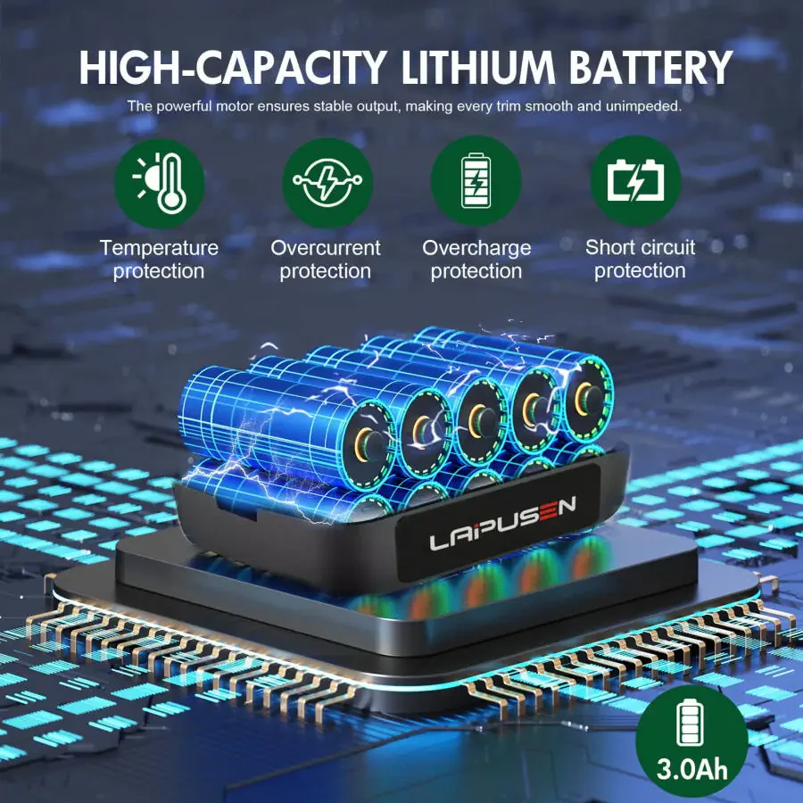 21V Аккумуляторный кусторез с 20