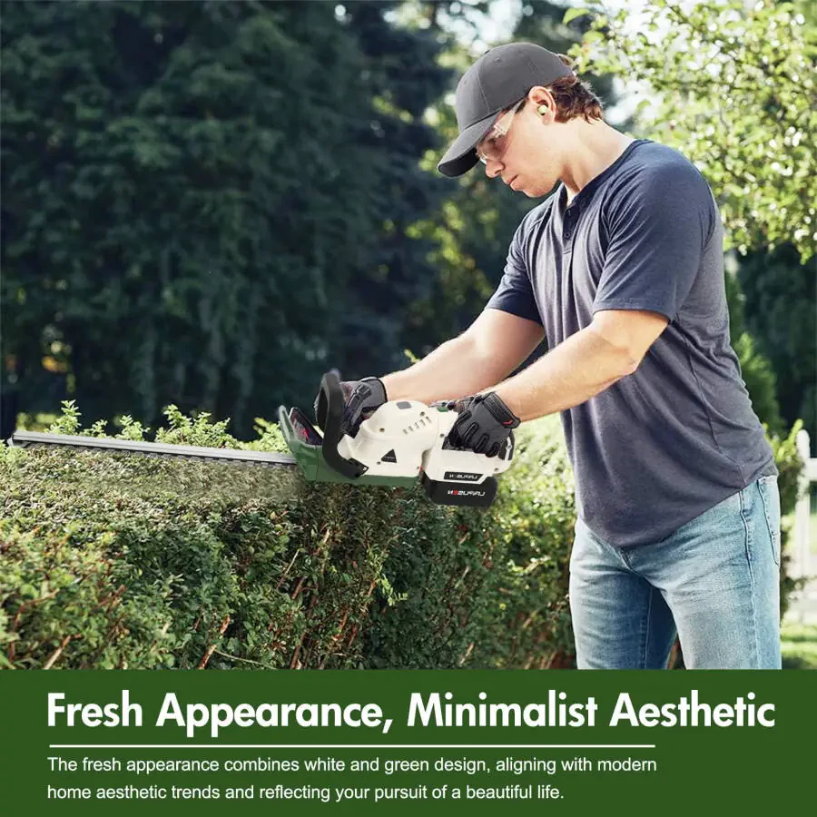 21V Cordless Hedge Trimmer with 20