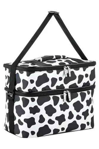 22 Lt Cooler Thermos Camping Picnic Hot And Cold Holding Suspended Insulated Thermal Bag Icebox-dalmatian - 1
