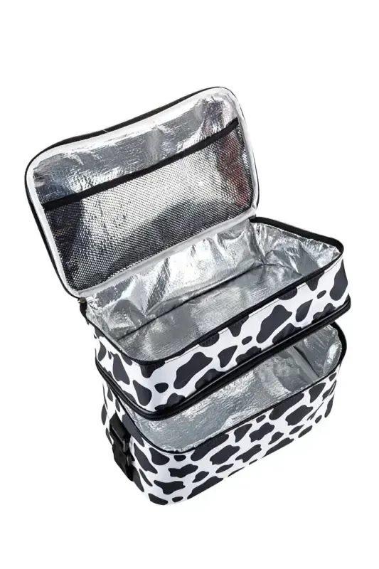 22 Lt Cooler Thermos Camping Picnic Hot And Cold Holding Suspended Insulated Thermal Bag Icebox-dalmatian - 3