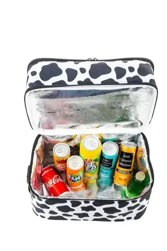 22 Lt Cooler Thermos Camping Picnic Hot And Cold Holding Suspended Insulated Thermal Bag Icebox-dalmatian - 6
