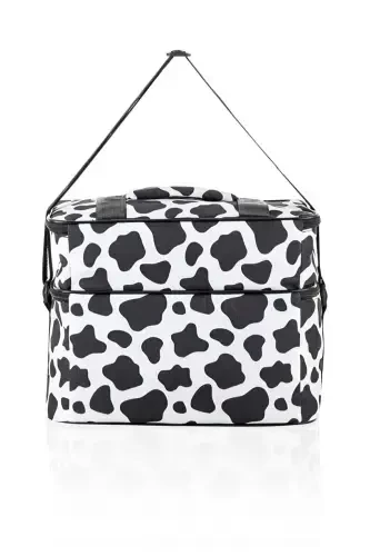 22 Lt Cooler Thermos Camping Picnic Hot And Cold Holding Suspended Insulated Thermal Bag Icebox-dalmatian - 7