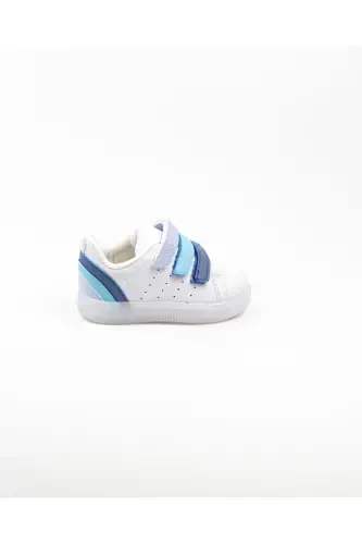 220. B21y. 212 Sun White Lighted Baby Sneaker White-25-White - Modazone (1)