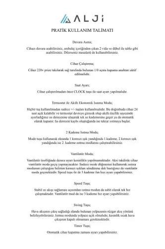 2200 Vt Super Jimsiz Ptc Seramik Isitish Qurilmasi Va Ventilyator - 8