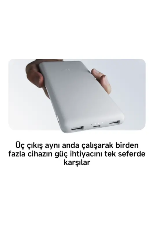 22.5w Powerbank Usb-c Ko'chma Tez Zaryadlash Qurilmasi 10000 Mah Type-c Orqali Zaryadlanadigan - 6
